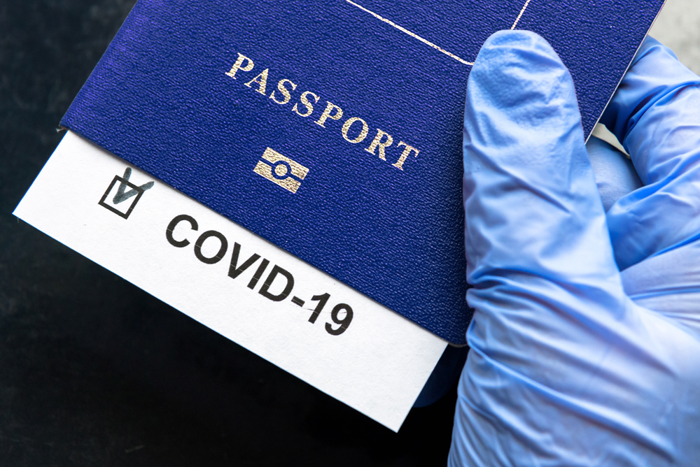 Covid-19 vaccine passports